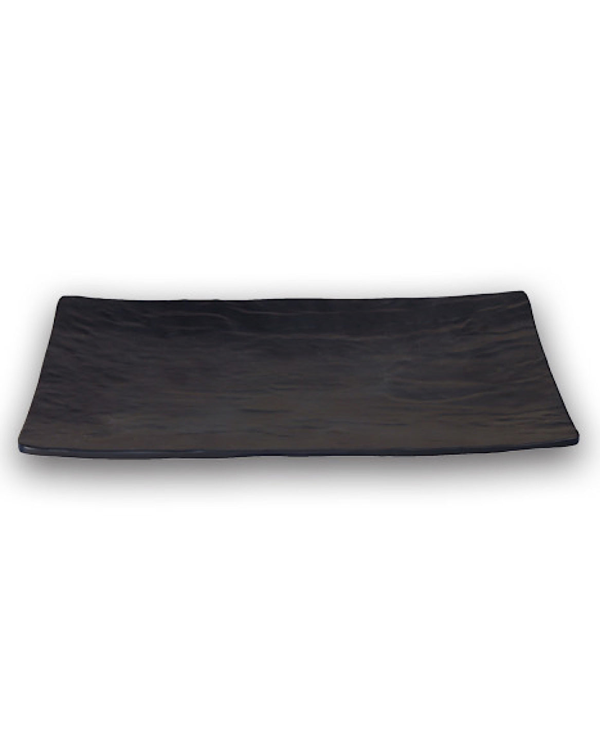 Bella Tavolo Large Earthenware Rectangle Platter - Black