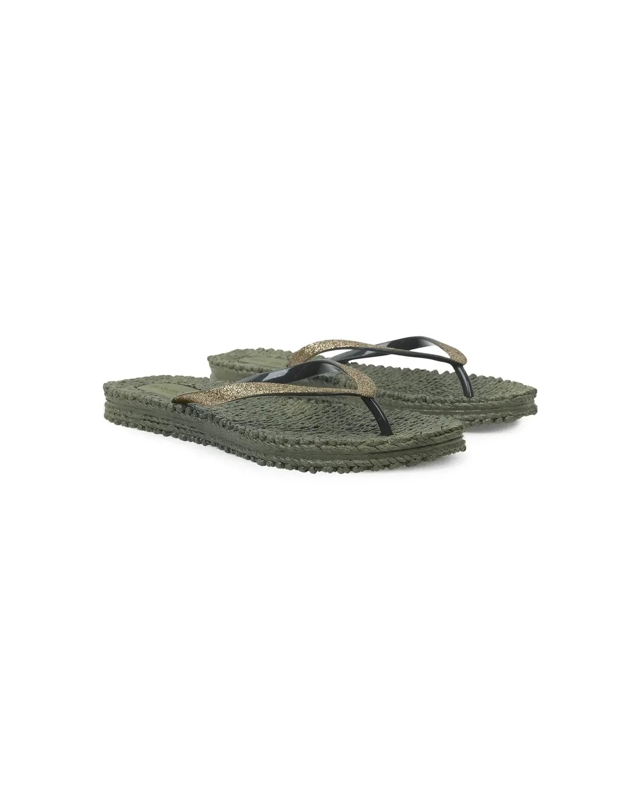 Ilse Jacobsen Cheerful Flip Flops - Army