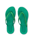 Ilse Jacobsen Cheerful Flip Flop with Glitter - Evergreen