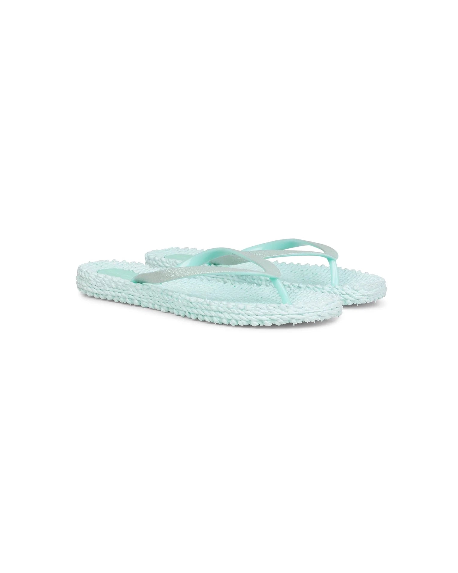 Ilse Jacobsen Cheerful Flip Flop with Glitter - Jade Mint