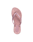 Ilse Jacobsen Cheerful Flip Flop with Glitter - Misty Rose