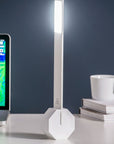 Gingko Octagon One Portable Desk Light - White