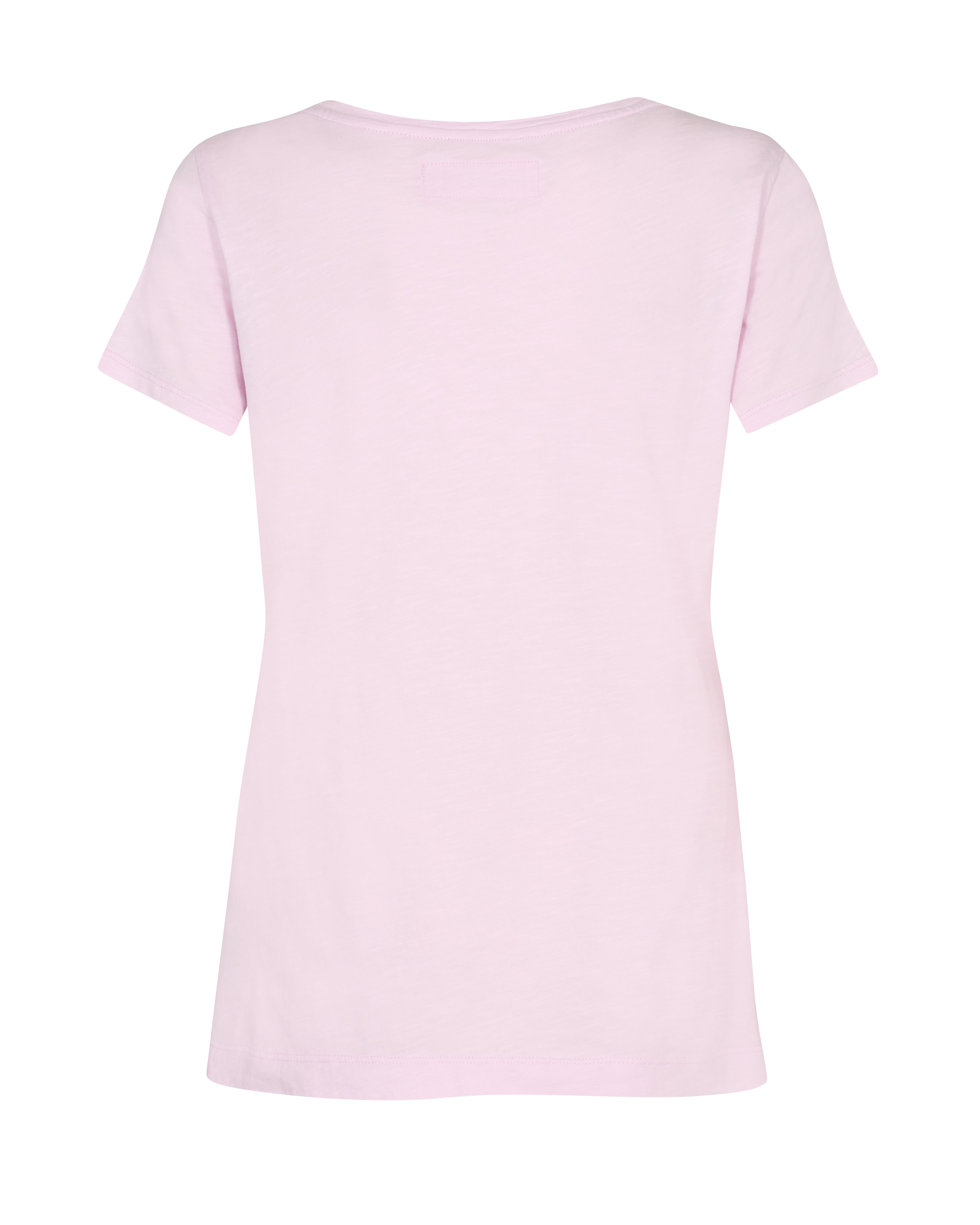 Mos Mosh Arden Organic O Neck Tee - Light Lilac