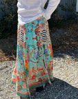 INOA Maxi Tiered Skirt - Palermo
