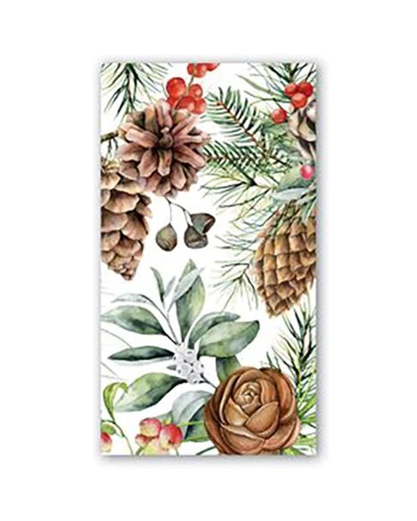 Michel Design Works White Spruce Hostess Napkins