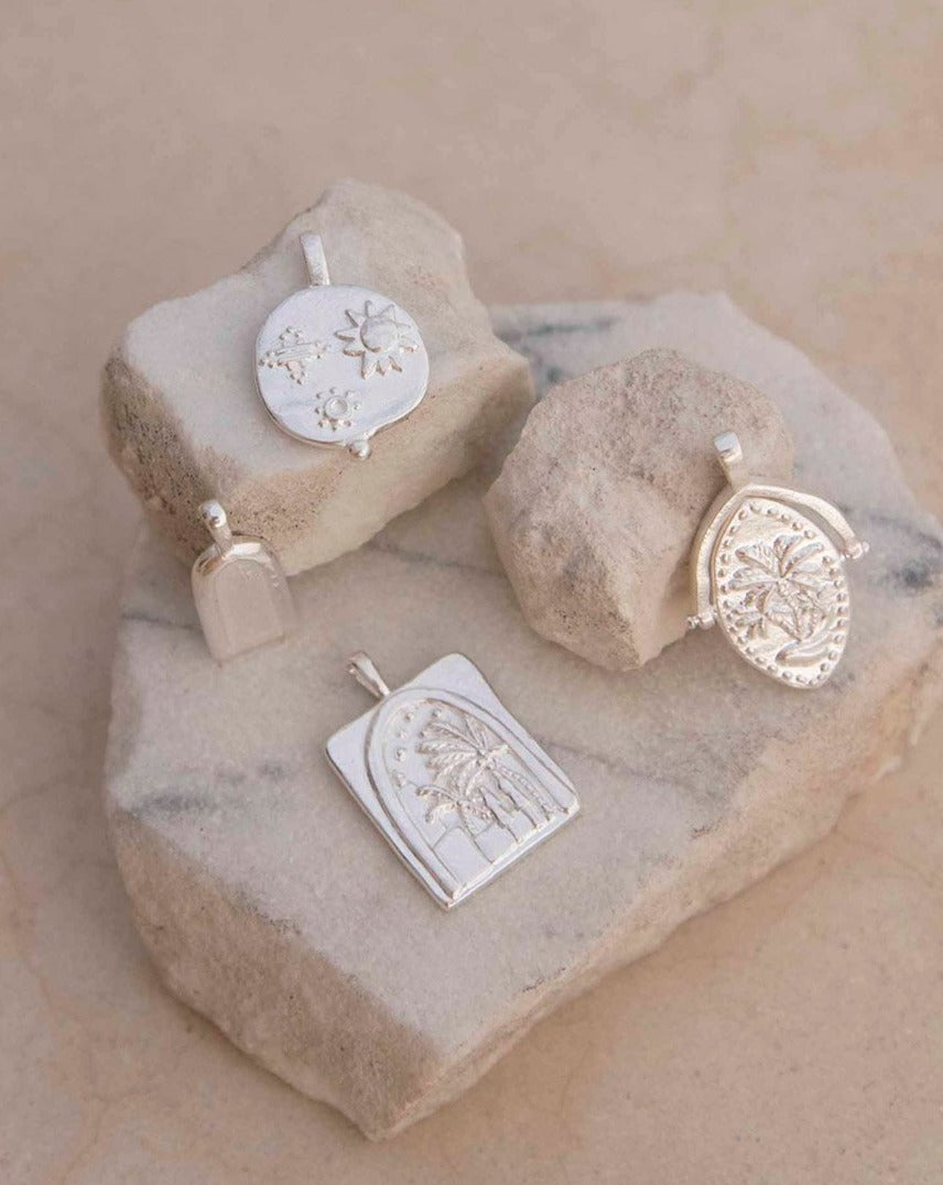 Kirstin Ash Sterling Silver Oasis Spinner Pendant