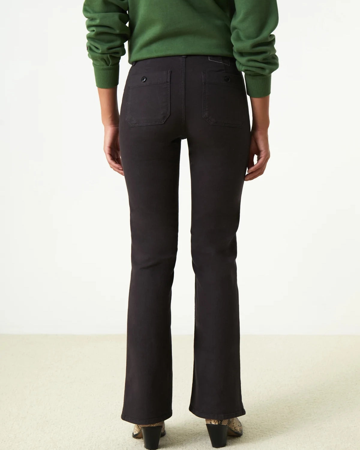 Leon & Harper Perfect Plain Trousers - Carbone