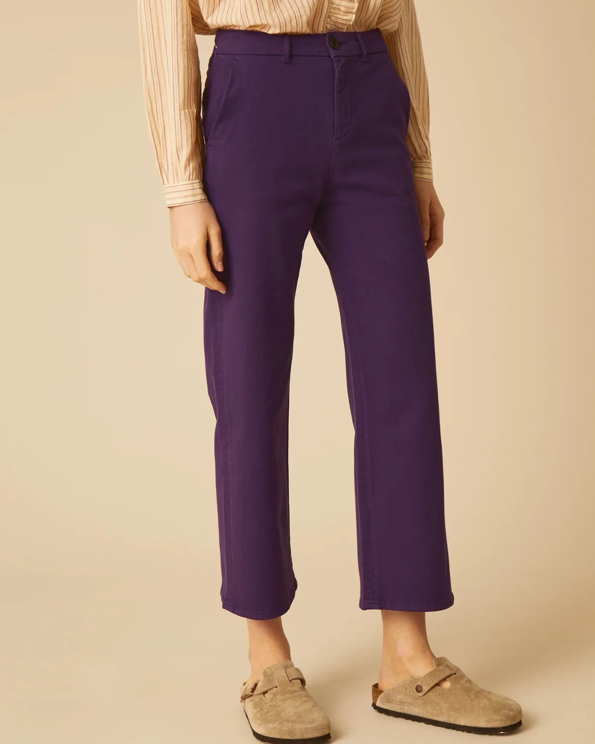 Leon & Harper Phil PL Pants - Purple