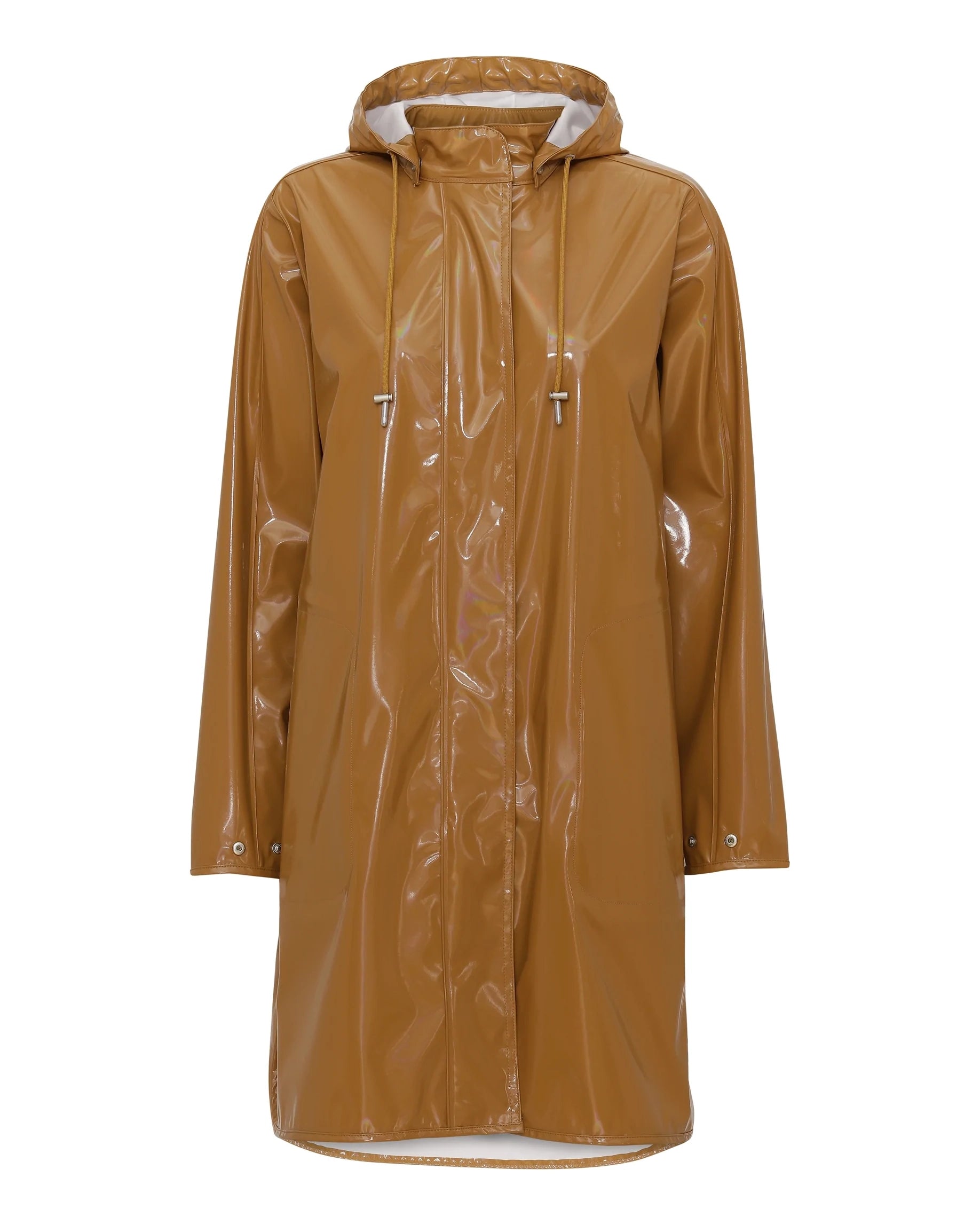 Glossy raincoat sale