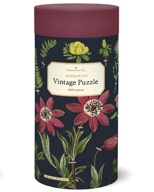 Cavallini & Co Herbarium 1000 Piece Vintage Puzzle