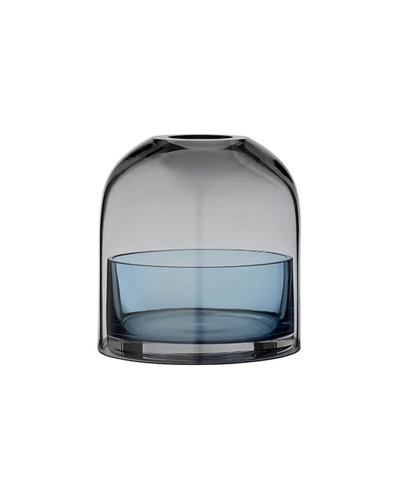 AYTM Tota Lantern for Tealight - Black/Navy