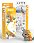 Eugy 060 Mermaid 3D Cardboard Model Kit