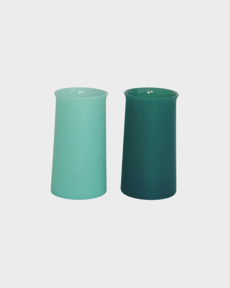 Porter Green Stegg Mist + Ink Highball Silicone Glass