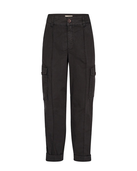 Mos Mosh Madisane Paper Cargo Pants - Black
