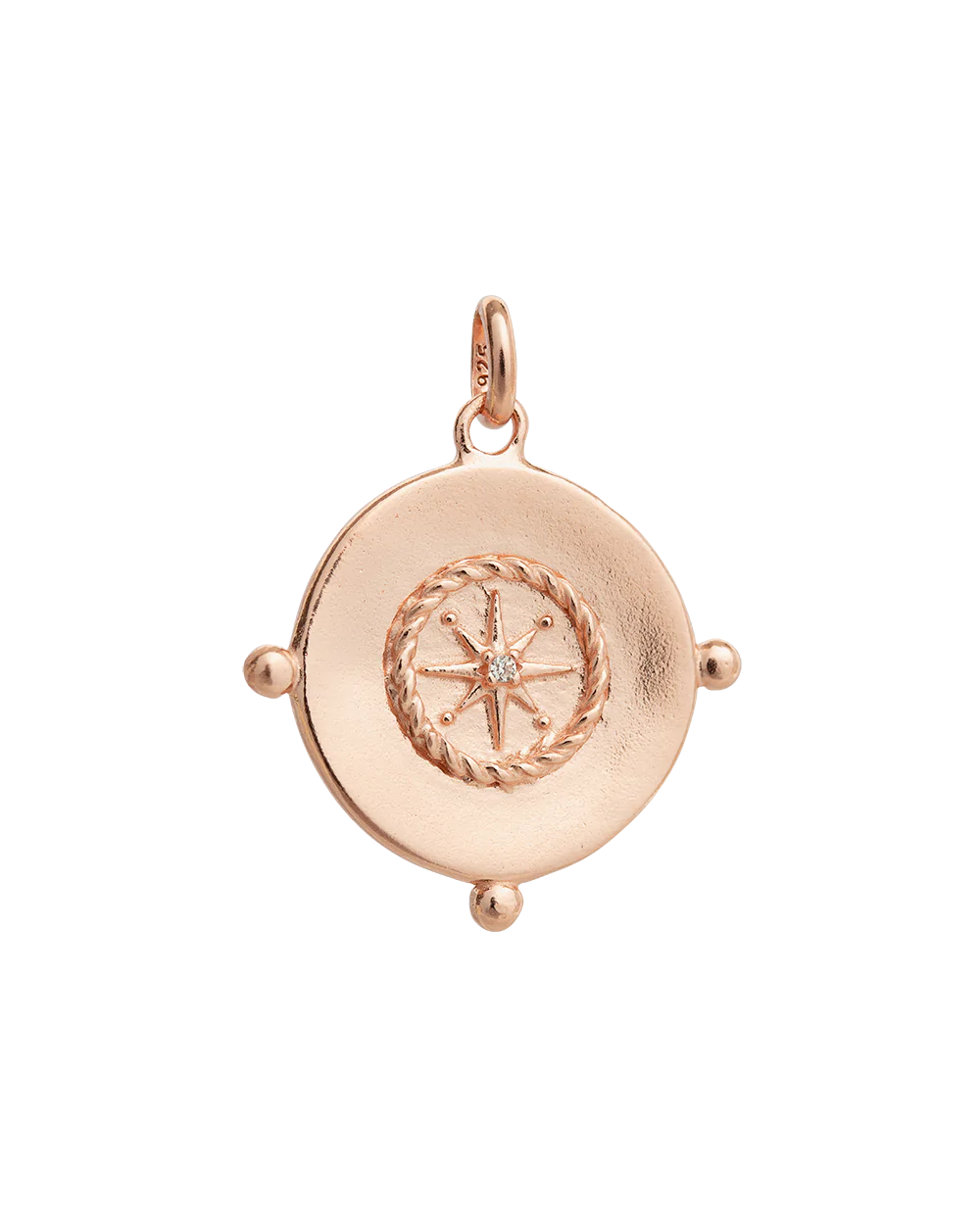Kirstin Ash Rose Gold Sail Away Coin