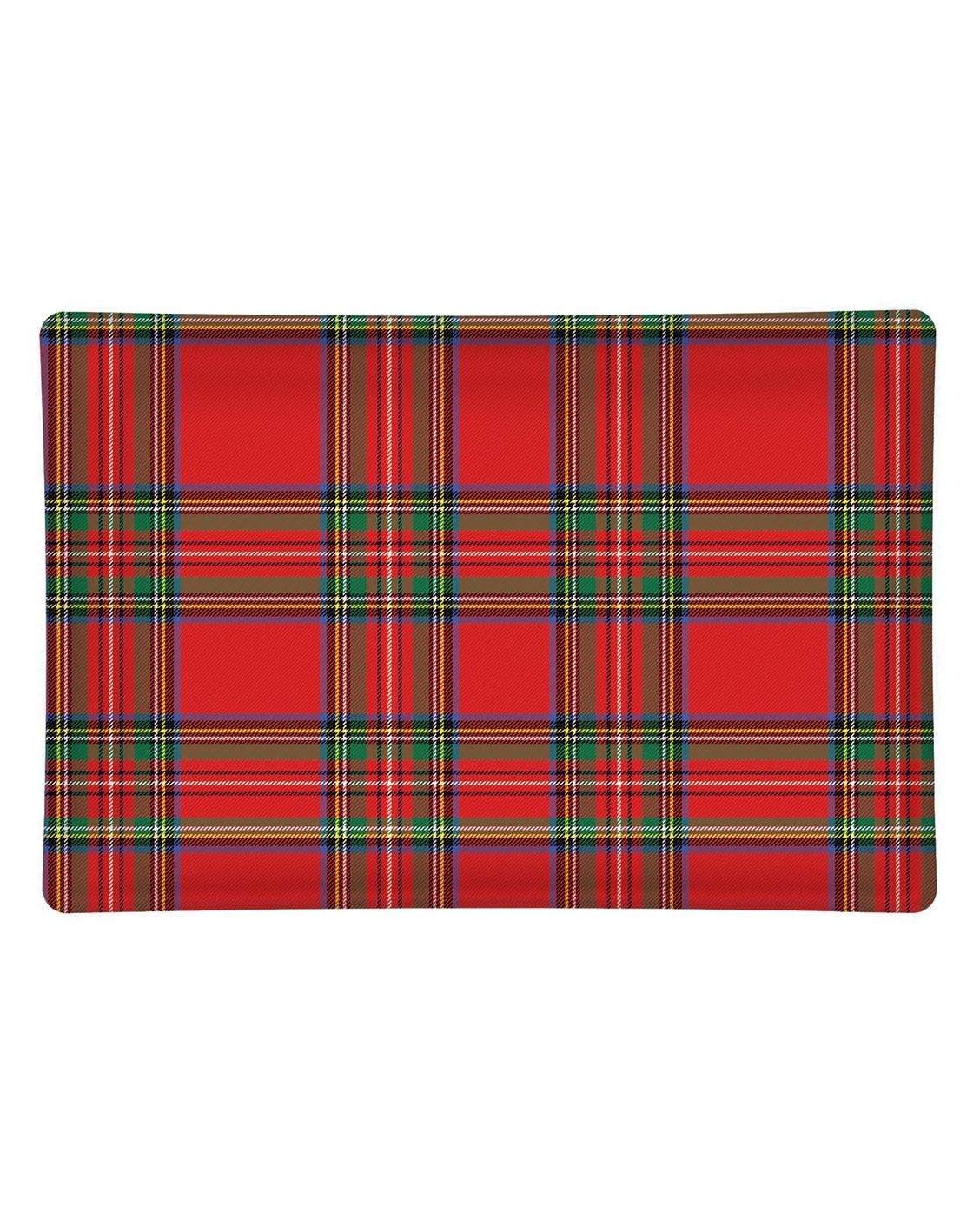 Michel Design Works Tartan Glass Dish