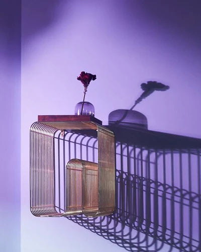 AYTM Tota Lantern for Tealight - Black/Navy