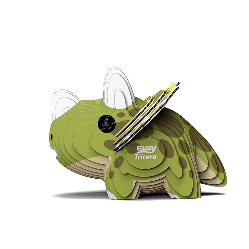 Eugy 006 Tricera 3D Cardboard Model Kit