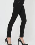 Lisette Jeans - Pull on in Black Denim