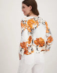 Monari Floral Print Sweater - Beach