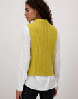 Monari Gillet / Vest Wool Blend - Honey