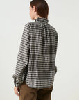 Leon & Harper Chypre Plaid Shirt - Black/Green