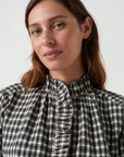 Leon & Harper Chypre Plaid Shirt - Black/Green