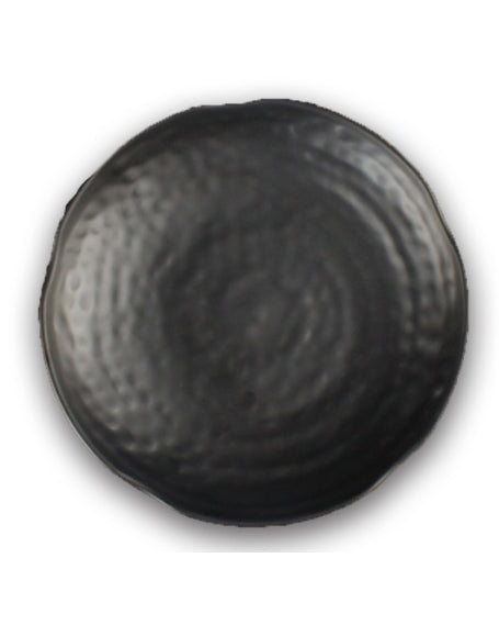 Bella Tavolo Melamine Black Round Platter - 33cm