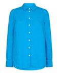 Mos Mosh Karli Linen Shirt - Blue Aster