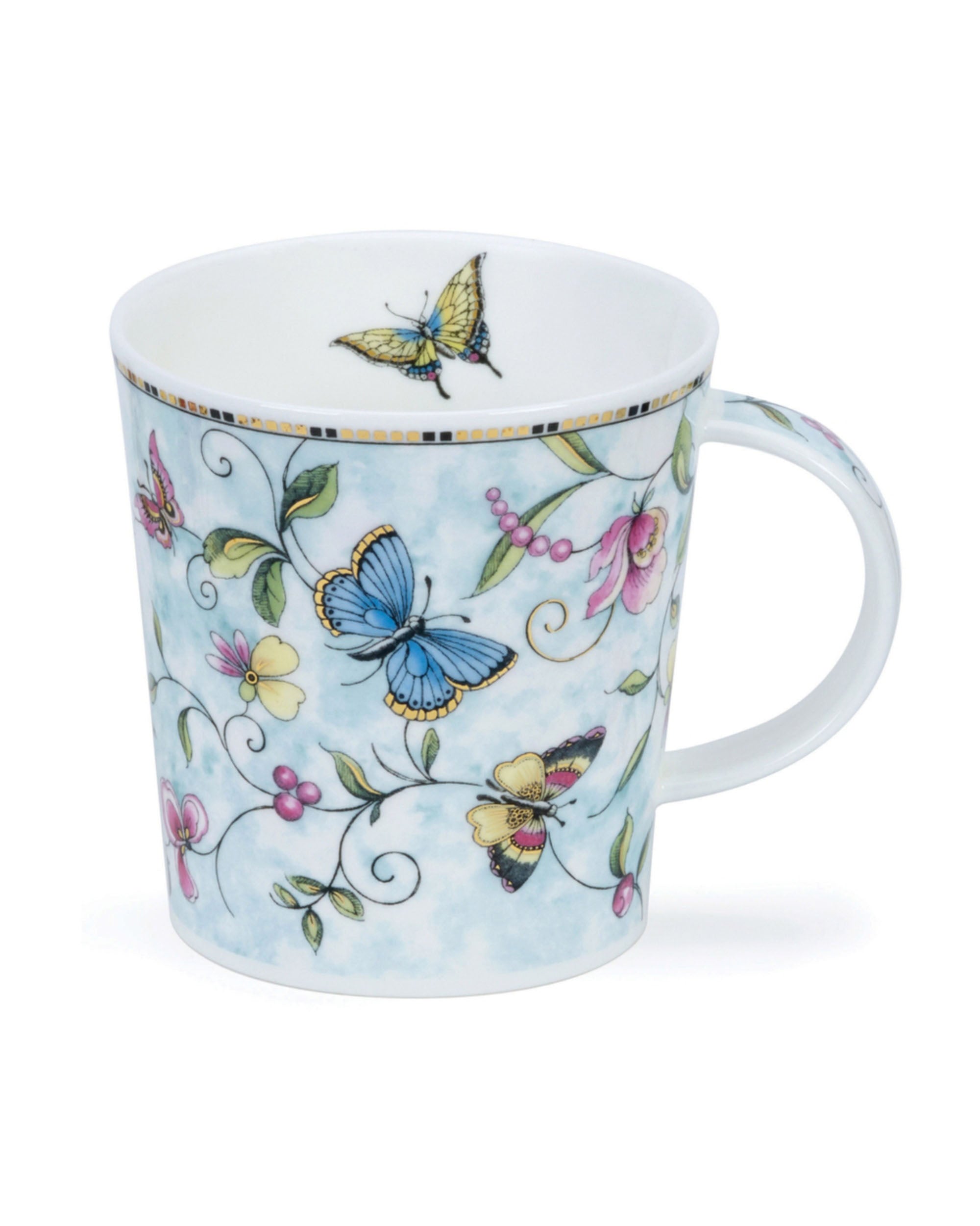 Dunoon Lomond Avalon Butterflies Mug