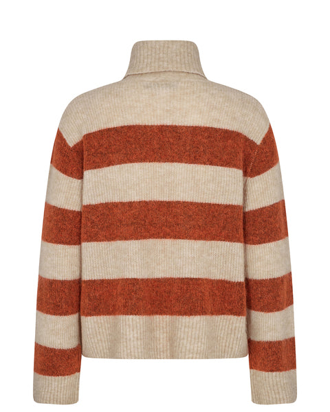 Mos Mosh Aidy Thora Stripe Rollneck Jersey