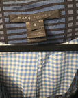 Marc Jacobs Checked 3/4 Sleeved Coat Cotton - Small