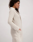 Monari Knitted Longline Cardigan/Coat Wool Blend - 806620