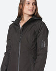 Ilse Jacobsen Rain 37 3/4 Raincoat - Black