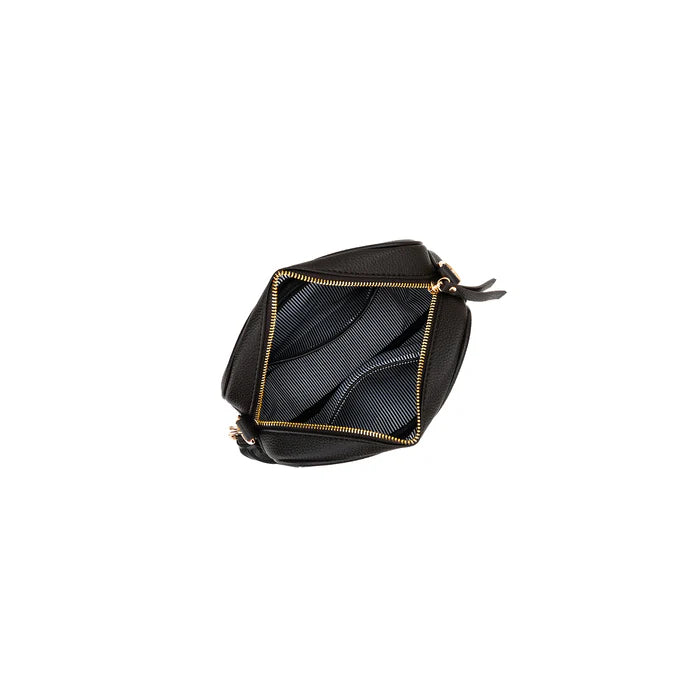 Black Caviar Indie Cross Body Bag - Chocolate