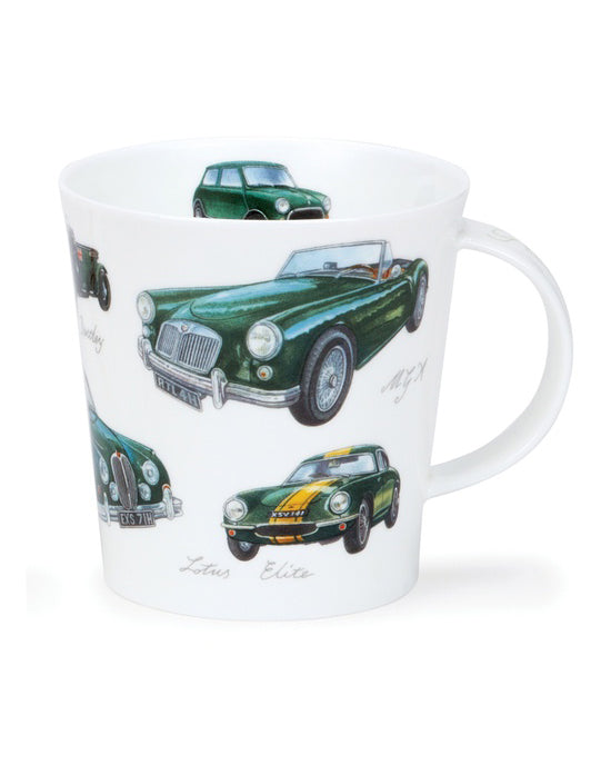 Dunoon Cairngorm Great Classic Cars Mug - Green