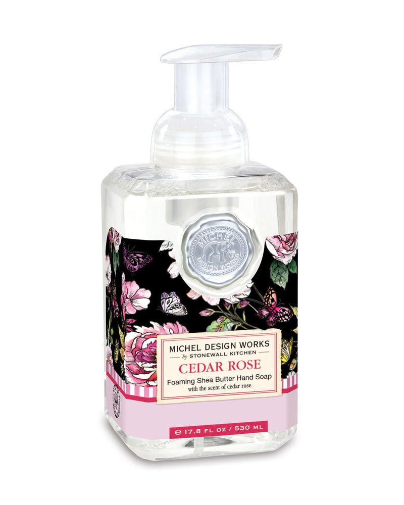 Michel Design Works Cedar Rose Foaming Hand Soap