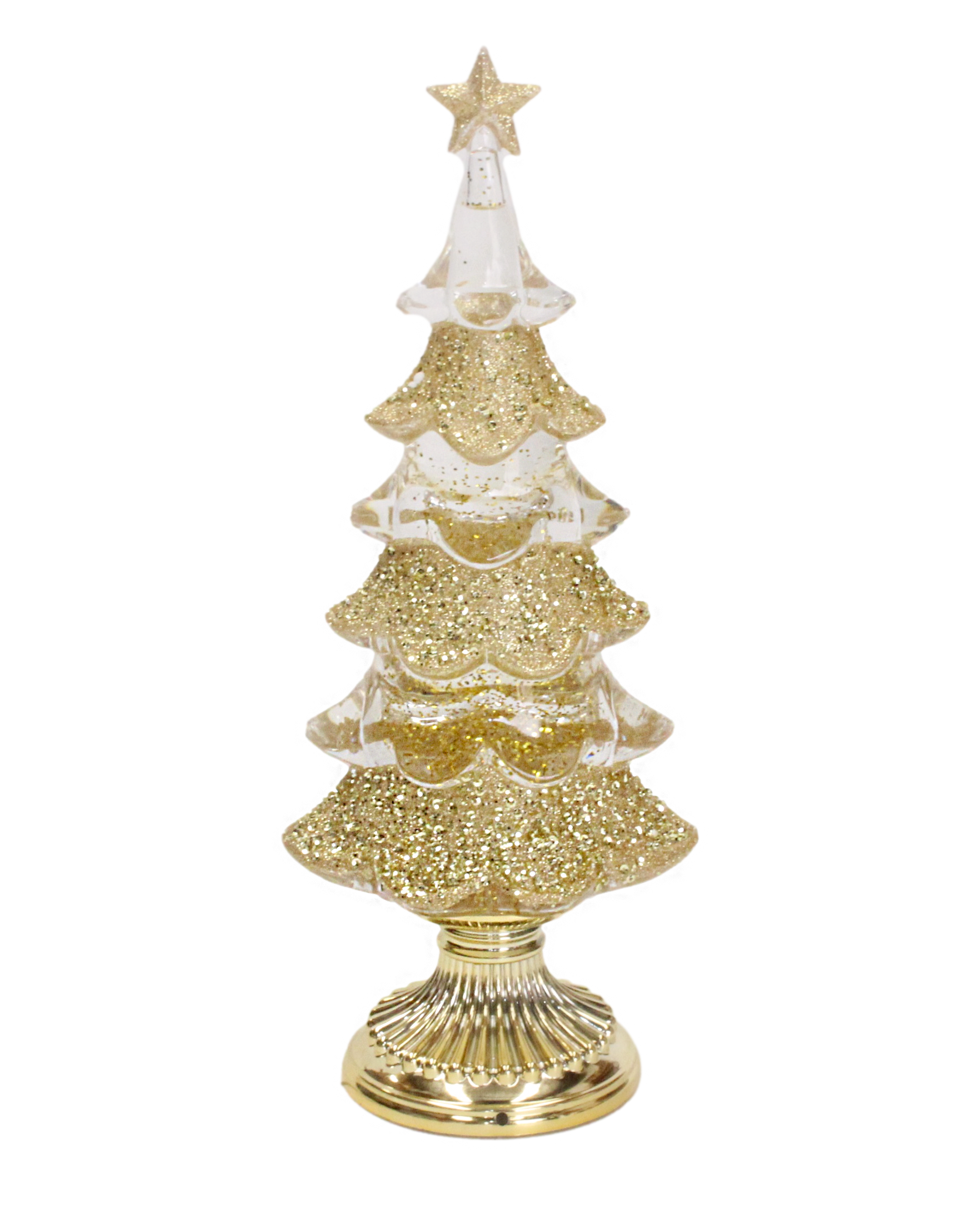 Christmas Heirloom Company Gold Glitter Tree