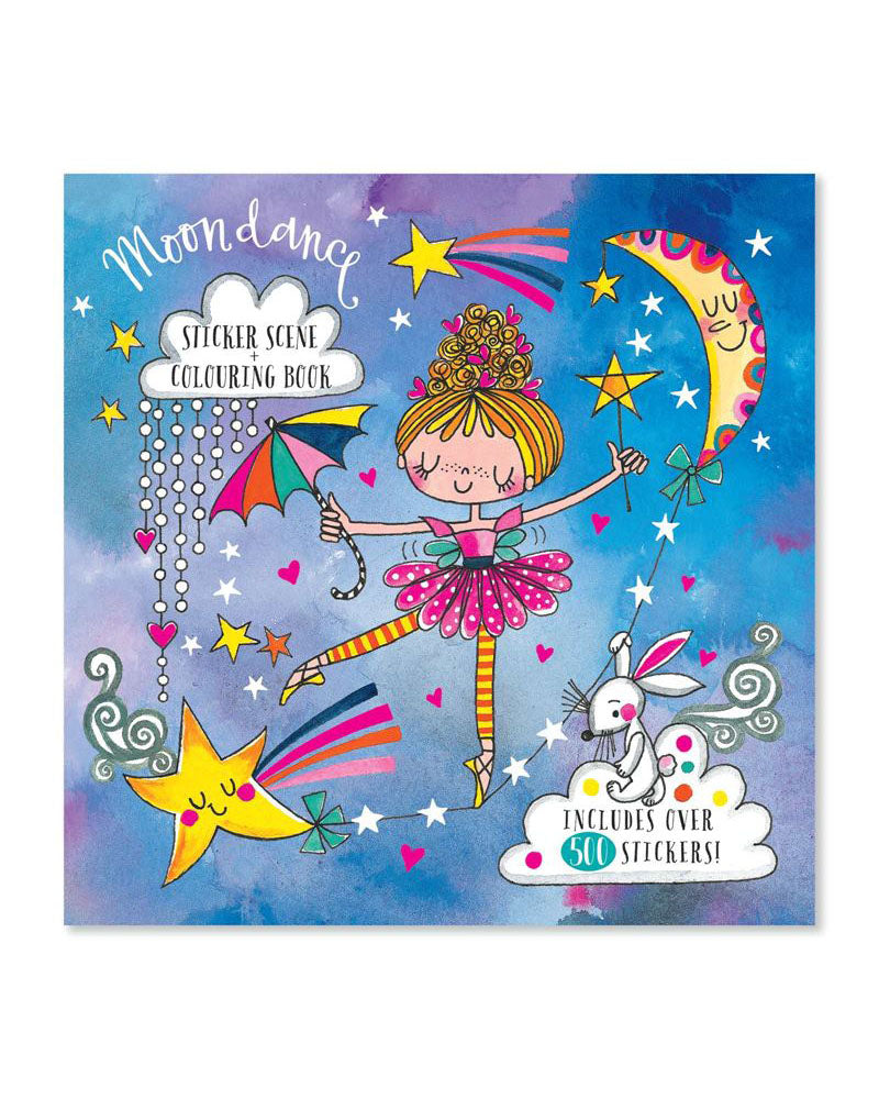 Rachel Ellen Moondance Colouring &amp; Sticker Scene Book