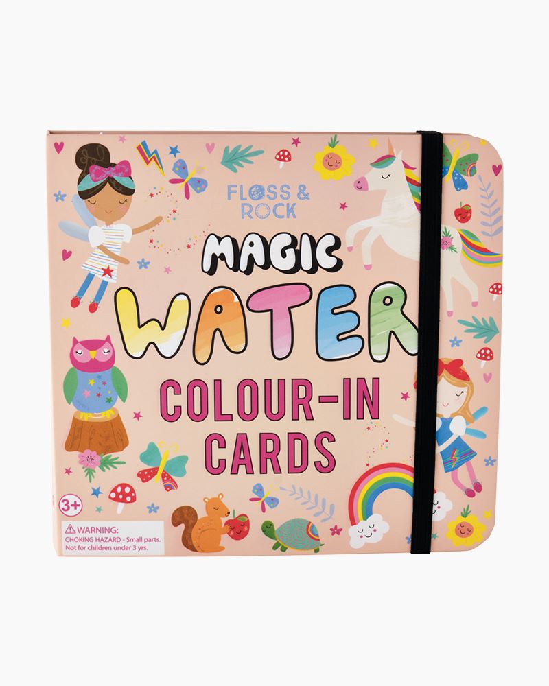Floss &amp; Rock Magic Water Colour Cards - Rainbow Fairy