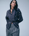 Mos Mosh Heyanno Trace Stripe Shirt