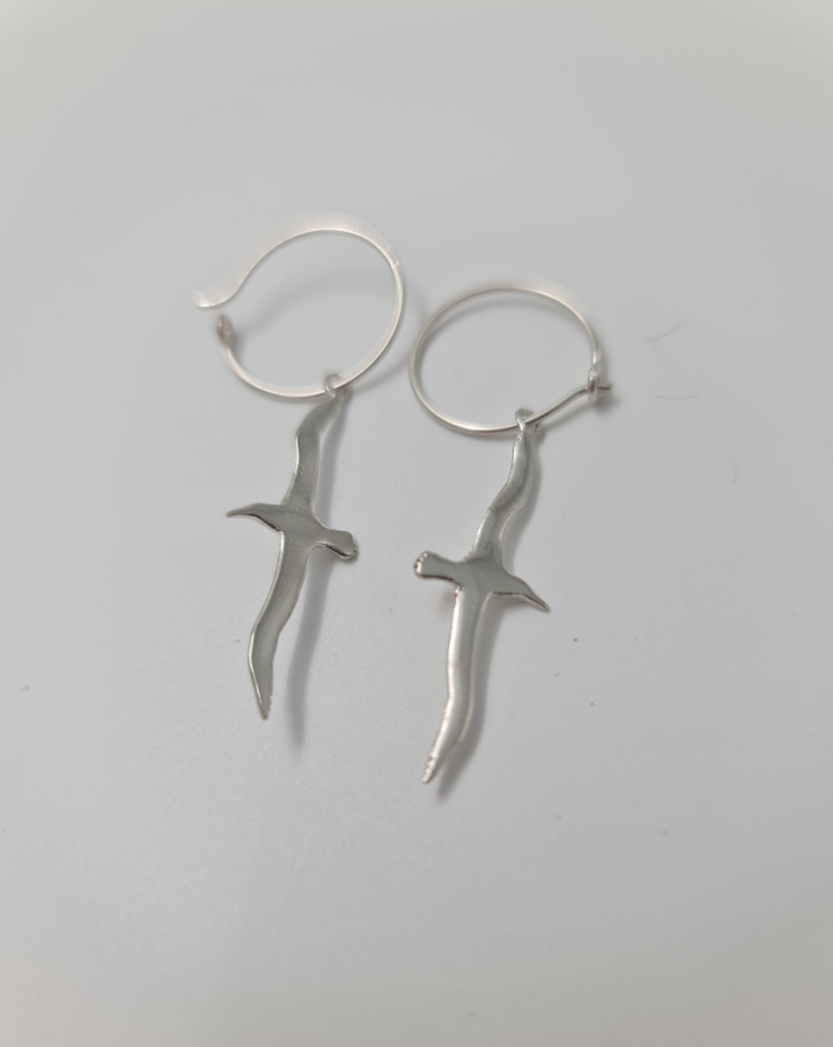 Kim Jobson Albatross Earrings -  Sterling Silver