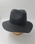 Free Spirit Classic Panama Summer Hat-Black