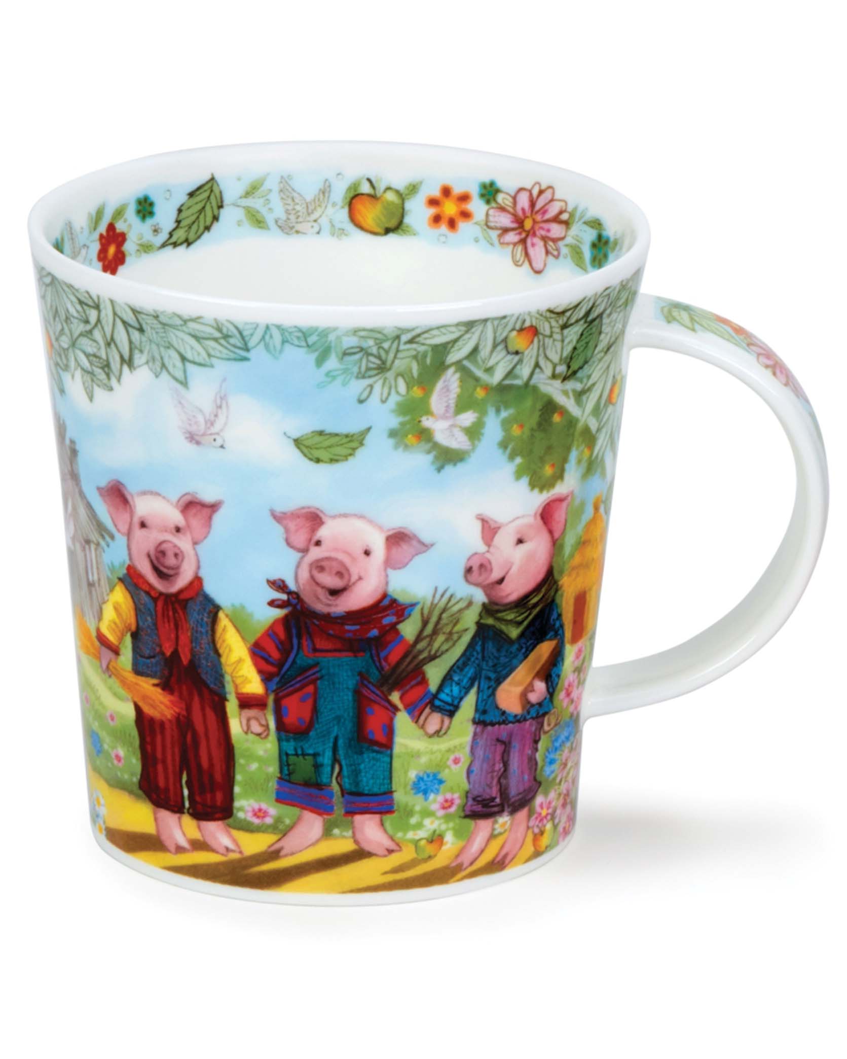 Dunoon Lomond  Fairy Tales III 3 Pigs Mug