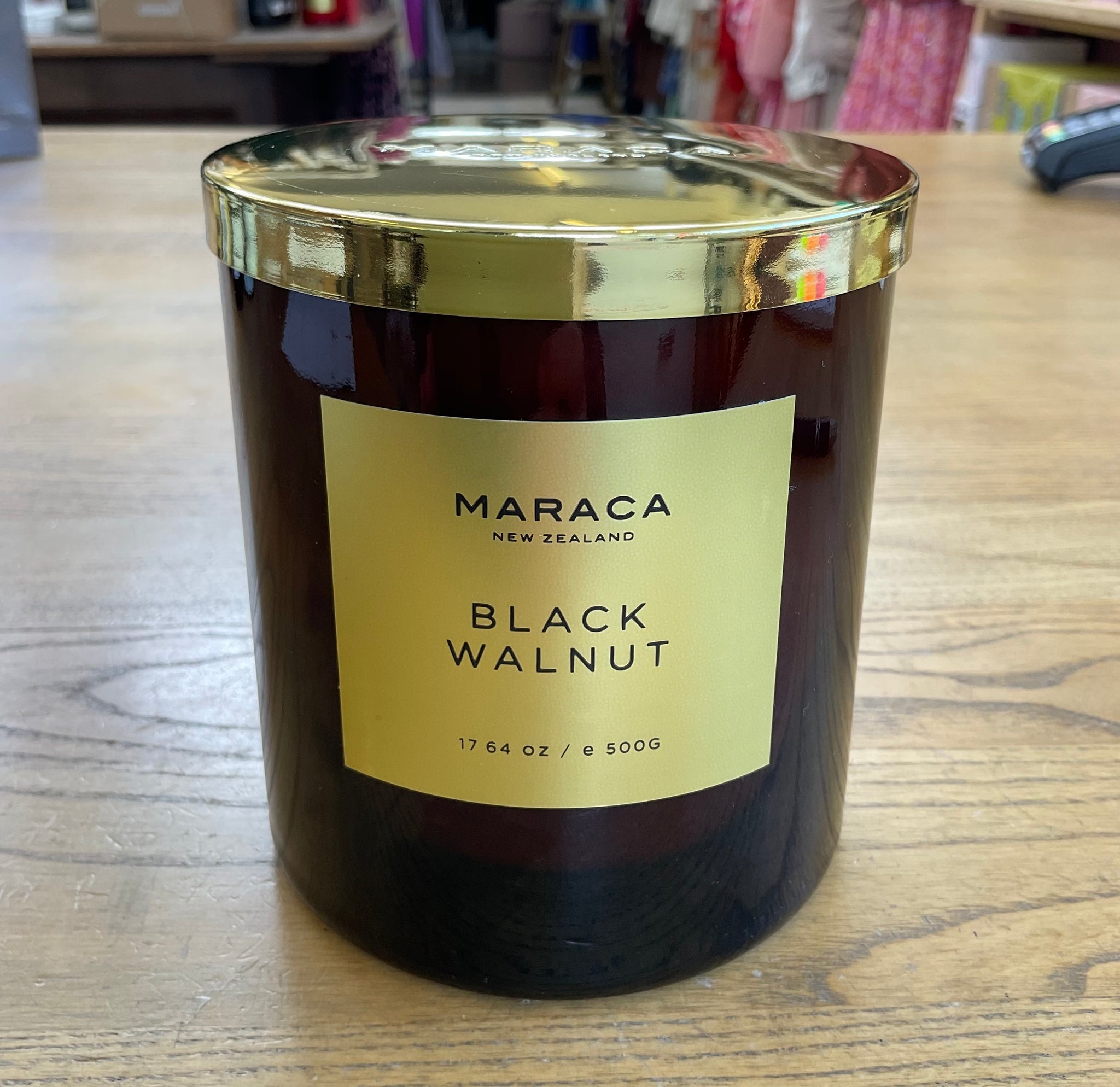 Maraca Luxury Candle - Black Walnut