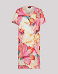 Monari Floral Sweat Midi Dress 407509