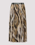 Monari Pleated Skirt  -Whisky Pattern