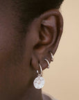 Kirstin Ash Sterling Silver By The Sea Hoops Earrings