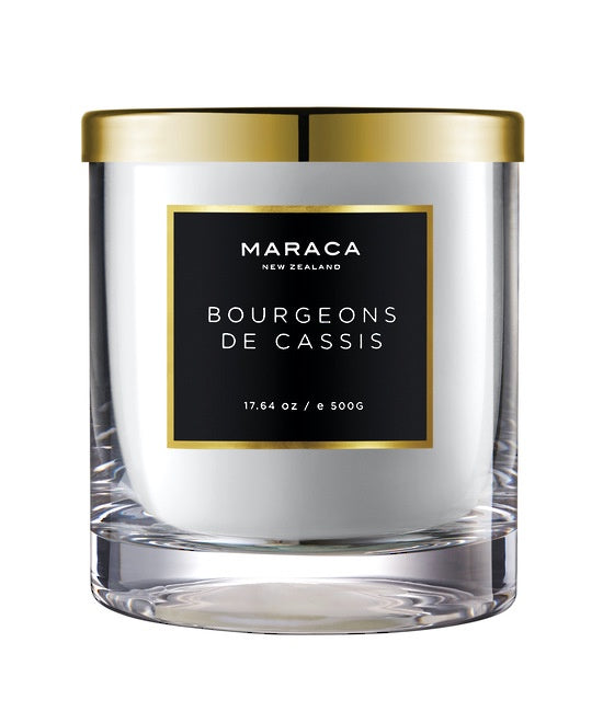 MARACA Luxury Candle Bourgeons De Cassis 500g Candle