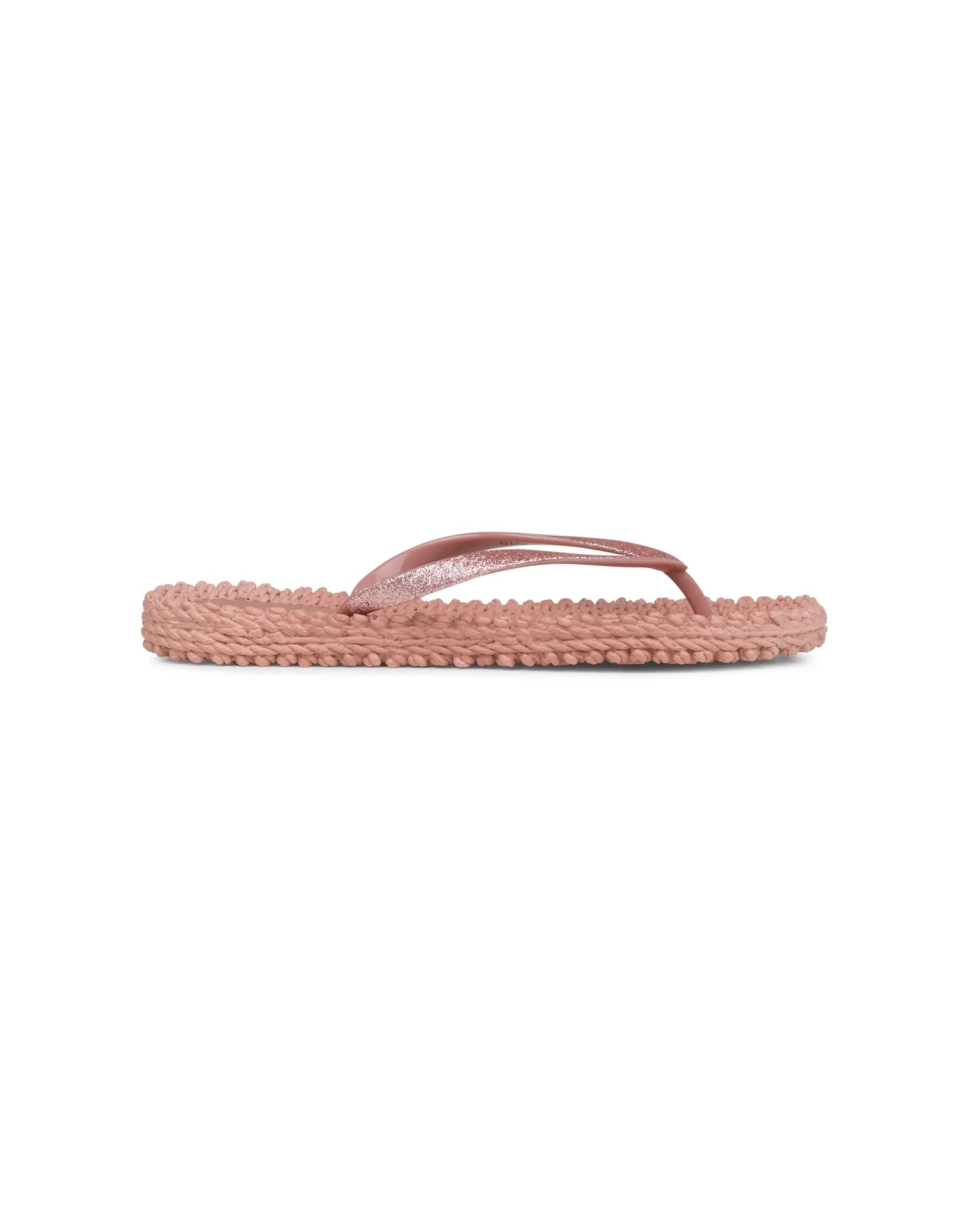 Ilse Jacobsen Cheerful Flip Flop with Glitter - Misty Rose